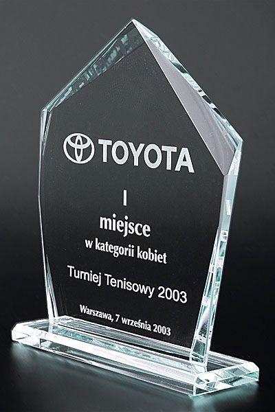 Glazen trofee -  GLA0033