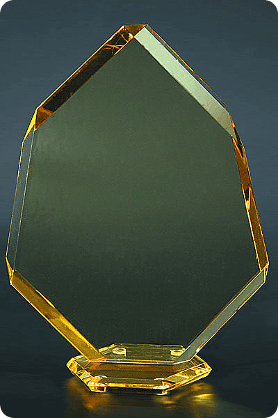 Glazen trofee -  GLA0087