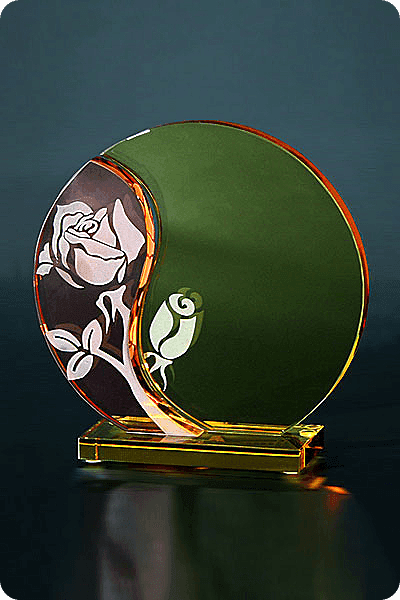 Glazen trofee -  GLA0088