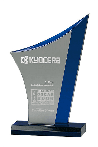 Glazen trofee -  GLA1026