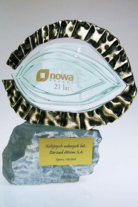 Glazen trofee -  GLA1328