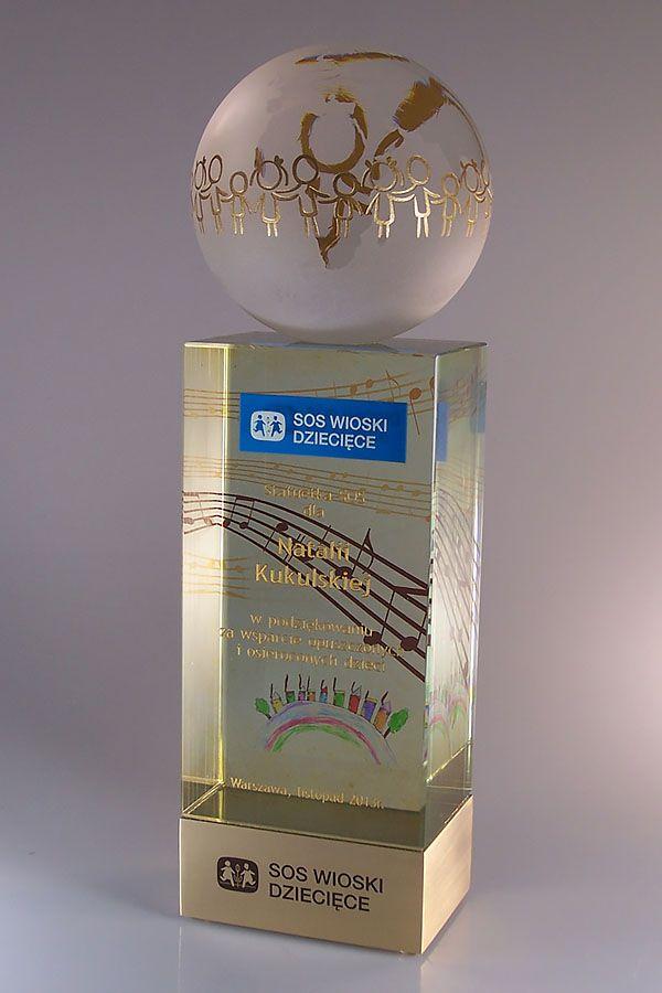 Glas sculptuur