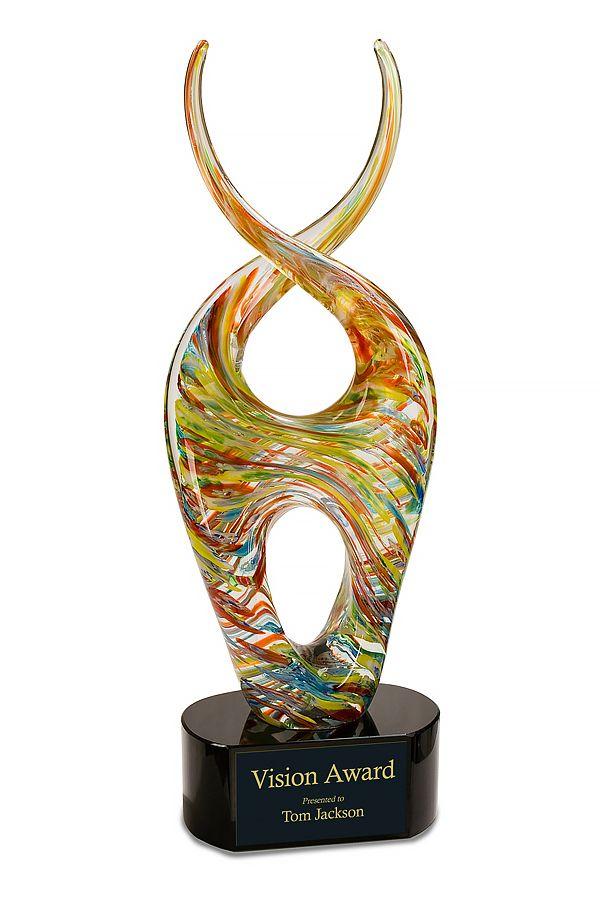 Glazen trofee -  GLA1875