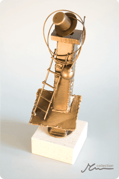 Metalen trofee -  MET093